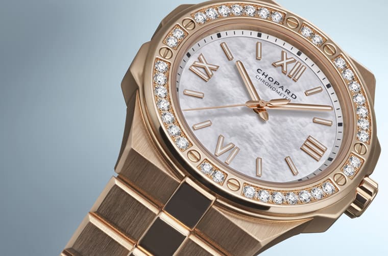 蕭邦Alpine Eagle系列以玫瑰金和鉆石詮釋5款不同表徑尺寸新作-復刻表