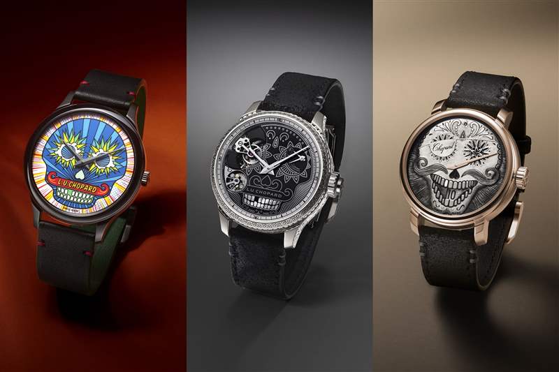 Chopard推出3枚L.U.C系列腕表：墨西哥亡靈節(jié)靈感-復(fù)刻表