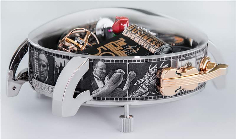 Jacob & Co.推出Opera Godfather 50th Anniversary三軸陀飛輪音樂(lè)盒腕表:《教父》上映50周年 Jacob & Co.推出Opera Godfather 50th Anniversary三軸陀飛輪音樂(lè)盒腕表:《教父》上映50周年-復(fù)刻表