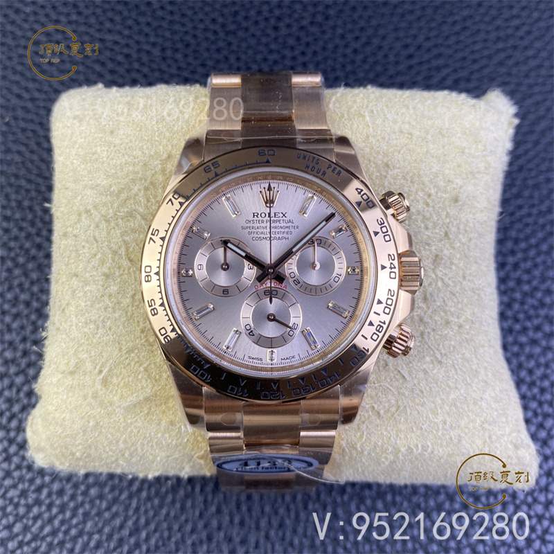 Clean廠C廠勞力士全金迪通拿鍍金層會掉色嗎?C廠玫瑰金莫桑鉆迪通拿怎么樣-復(fù)刻表