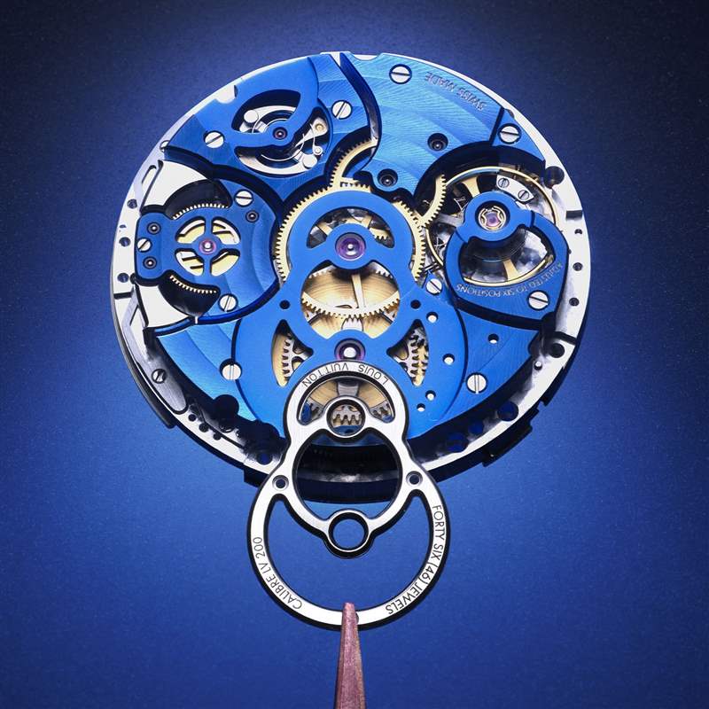 Louis Vuitton推出Tambour Jacquemart Minute Repeater 200 Years三問(wèn)報(bào)時(shí)腕表：太空漫游-復(fù)刻表