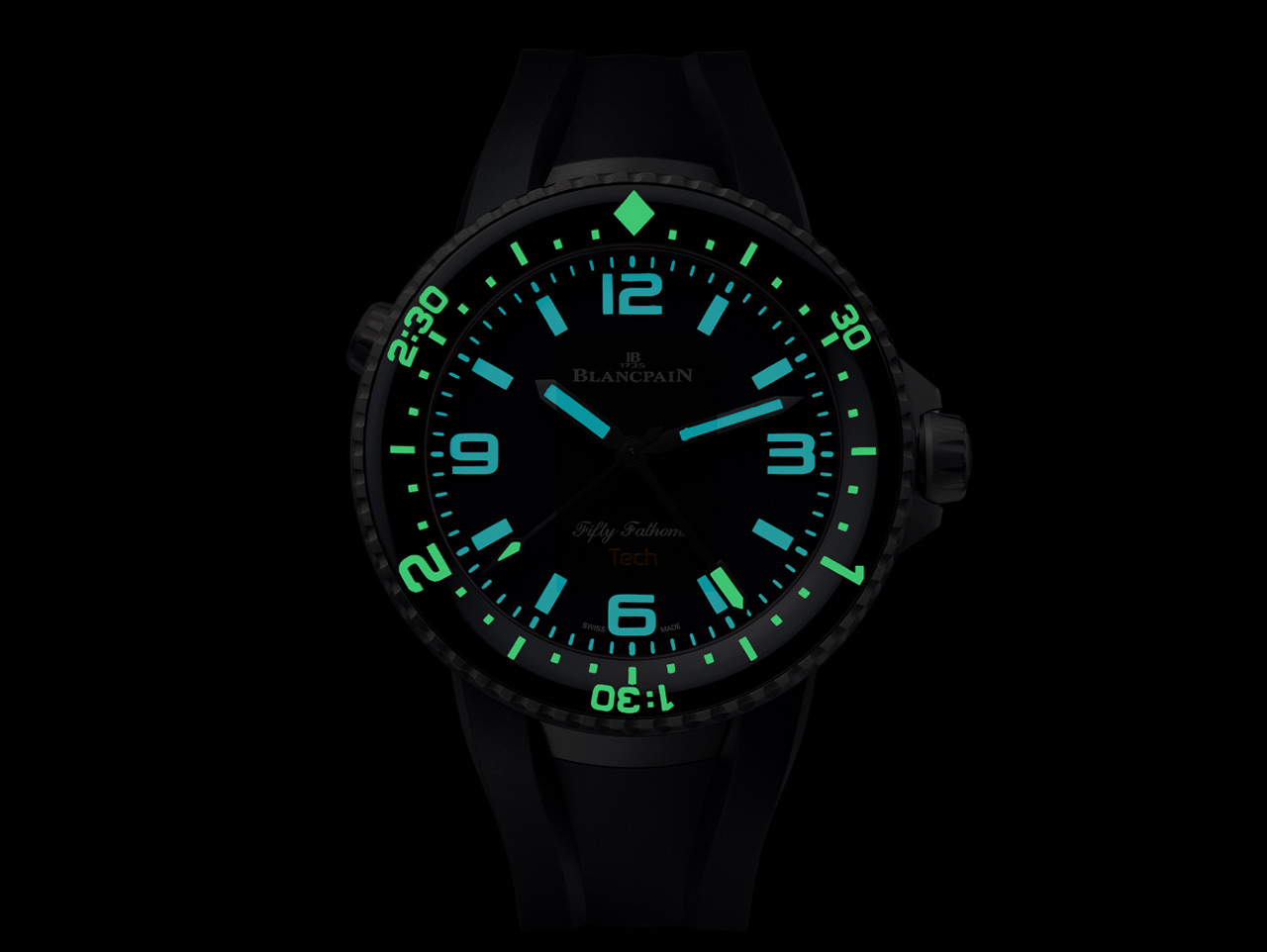 寶珀推出Fifty Fathoms 70th Anniversary Act 2 Tech Gombessa潛水腕表:3小時潛水計(jì)時-復(fù)刻表