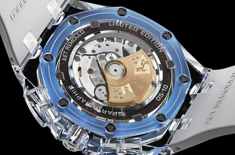 超吸睛！主打迷彩軍事風(fēng)的透明皇家橡樹離岸型計(jì)時(shí)碼表-復(fù)刻表