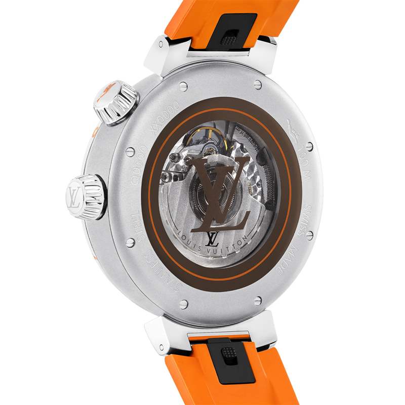 Louis Vuitton推出橙色和綠色版Tambour Street Diver潛水腕表-復刻表