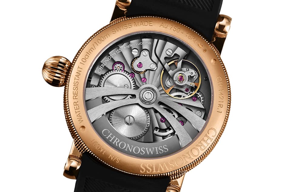 CHRONOSWISS瑞寶回歸臺灣市場創立40周年呈獻限量大作Delphis Oracle手表-復刻表