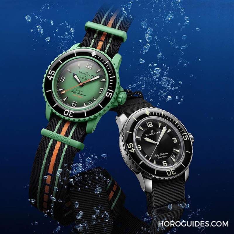 BLANCPAIN x SWATCH五款聯名表公開，這兩支最應該買！-復刻表