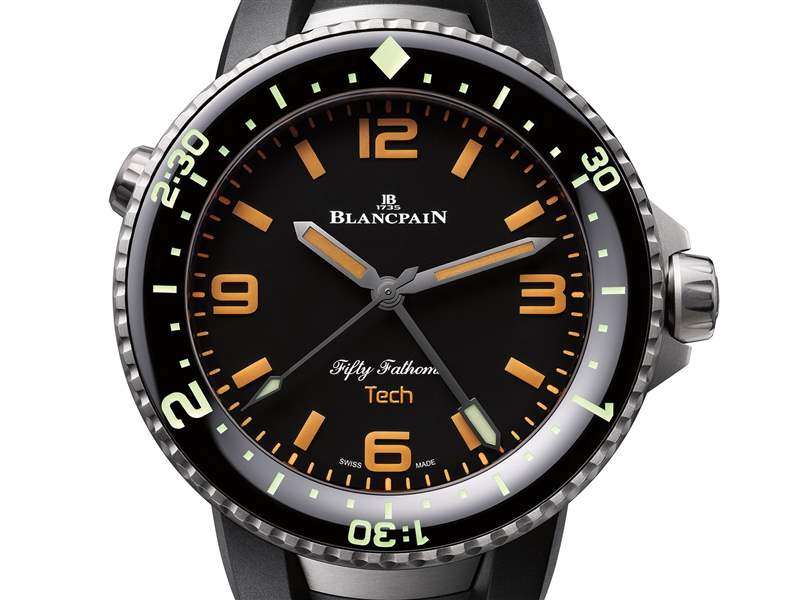 寶珀推出Fifty Fathoms 70th Anniversary Act 2 Tech Gombessa潛水腕表:3小時潛水計(jì)時-復(fù)刻表