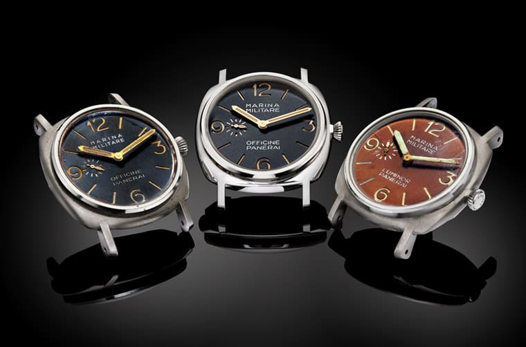 沛納海用古董機(jī)芯為基礎(chǔ)打造出一款Radiomir準(zhǔn)備拍賣做公益-復(fù)刻表