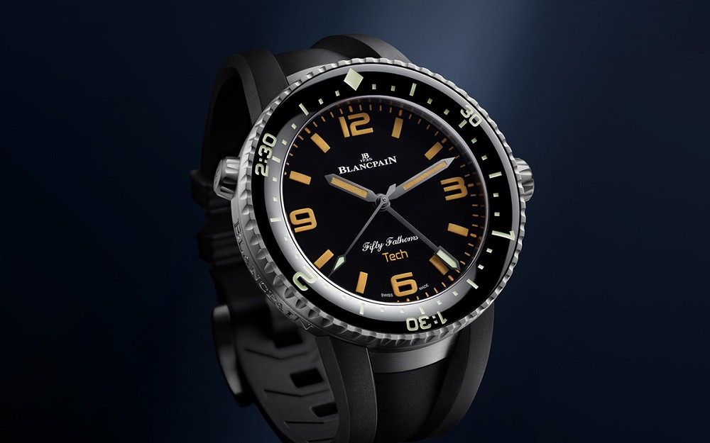 寶珀推出Fifty Fathoms 70th Anniversary Act 2 Tech Gombessa潛水腕表:3小時潛水計(jì)時-復(fù)刻表