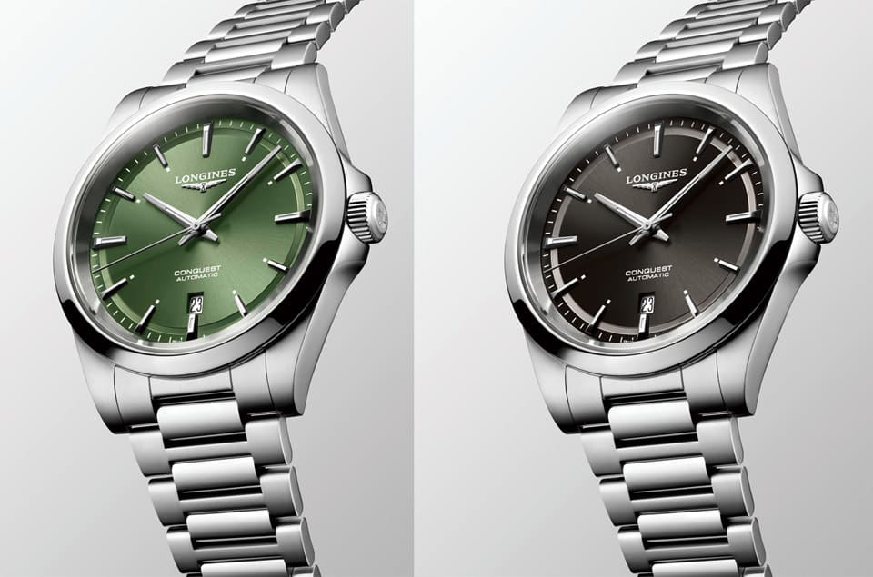 浪琴表Conquest征服者系列男女表齊發(fā)計(jì)時(shí)碼表與大三針款式完備-復(fù)刻表