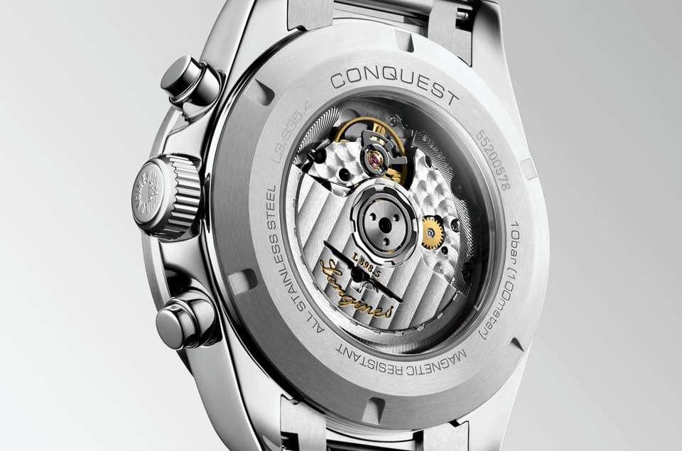 浪琴表Conquest征服者系列男女表齊發(fā)計(jì)時(shí)碼表與大三針款式完備-復(fù)刻表