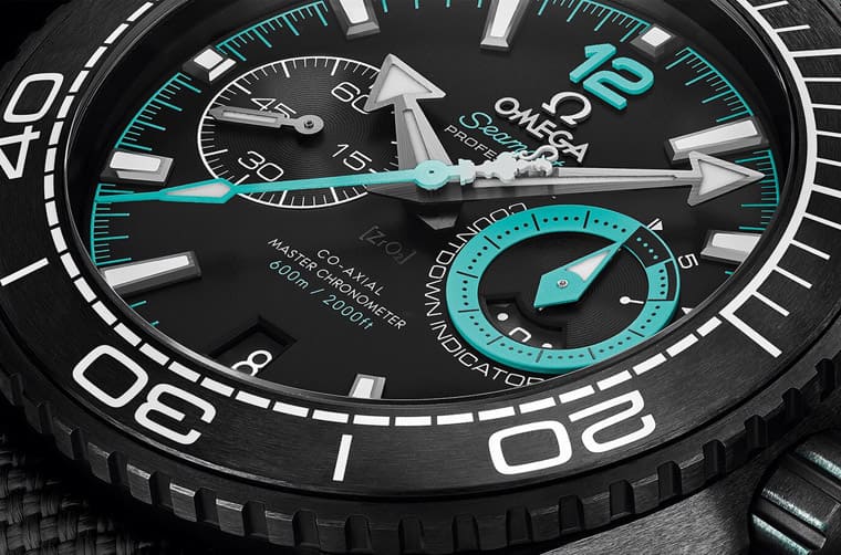 歐米茄以海馬Planet Ocean計時碼表為基礎創作最新阿聯酋航空紐西蘭ETNZ船隊聯名表-復刻表