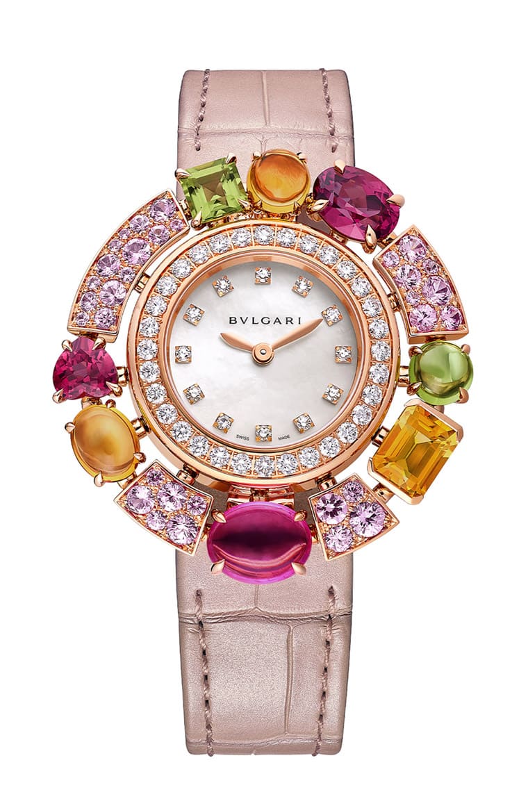 寶格麗Allegra珠寶與腕表系列用寶石當(dāng)顏料彩繪女性活力神采-復(fù)刻表