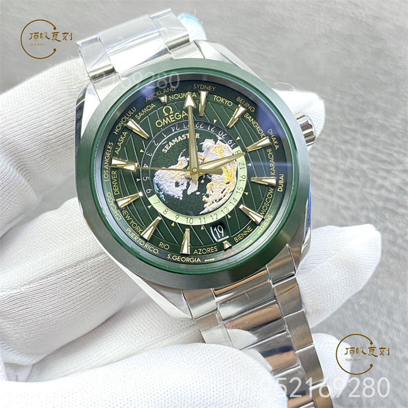 VS廠歐米茄海馬150綠圈世界時腕表值得入手嗎-復刻表