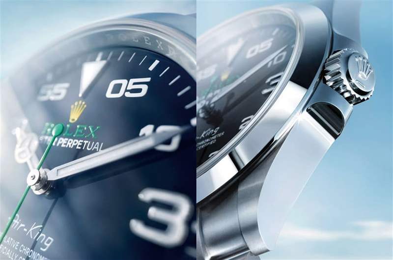 ROLEX Air-King手表最新行情勞力士持續降溫126900溢價率僅16%-復刻表