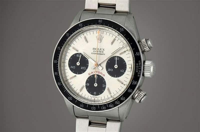 勞力士Daytona 6263 「Big Red」。 (Source:Sotheby's) Rolex Daytona 6263大紅字平替方案3款OMEGA絕版手表10萬內(nèi)入手-復(fù)刻表
