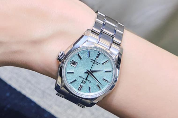 GRAND SEIKO 2023年臺(tái)灣限定版以節(jié)氣「榖雨」為靈感天青色面盤充滿春天活力-復(fù)刻表
