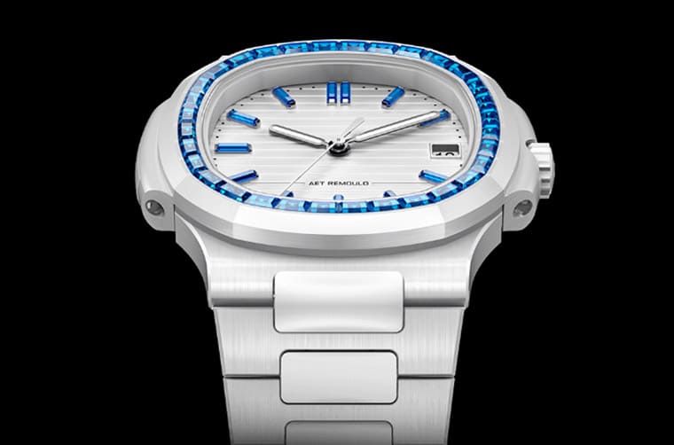 「白陶瓷搭彩色寶石」百達翡麗金鷹5711掀起高級運動表奢華風(fēng)-復(fù)刻表