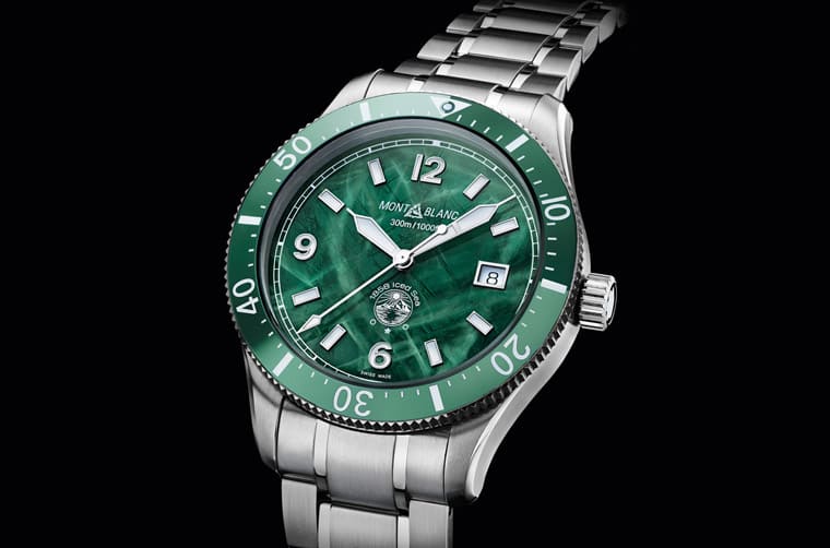 「10萬元陶瓷圈綠水鬼」萬寶龍1858 Iced Sea與ORIS Aquis比較-復(fù)刻表