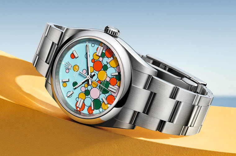 勞力士Oyster Perpetual綠漆面、彩色氣泡面各型號原廠價格與最新行情(2023年11月更新)-復刻表