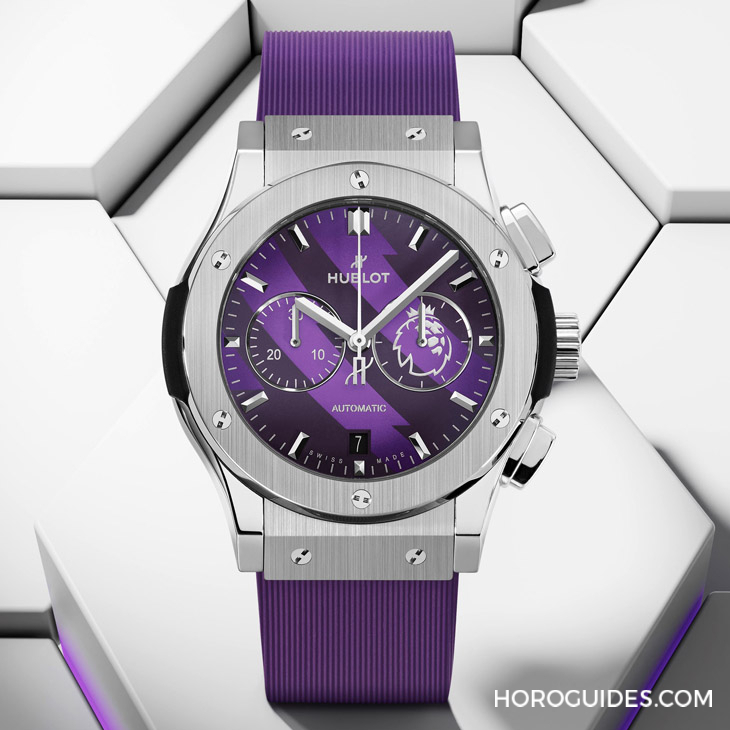 英超雄獅加持！Hublot經(jīng)典融合英超聯(lián)賽計時碼表-復(fù)刻表