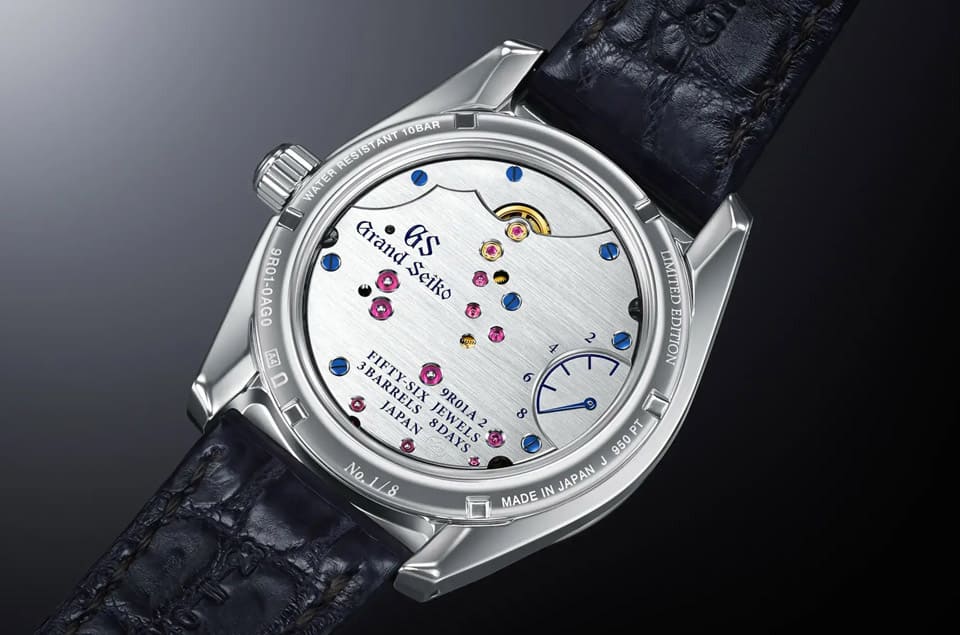 GRAND SEIKO Spring Drive結合高級珠寶工藝詮釋「白獅」般的王者氣勢-復刻表