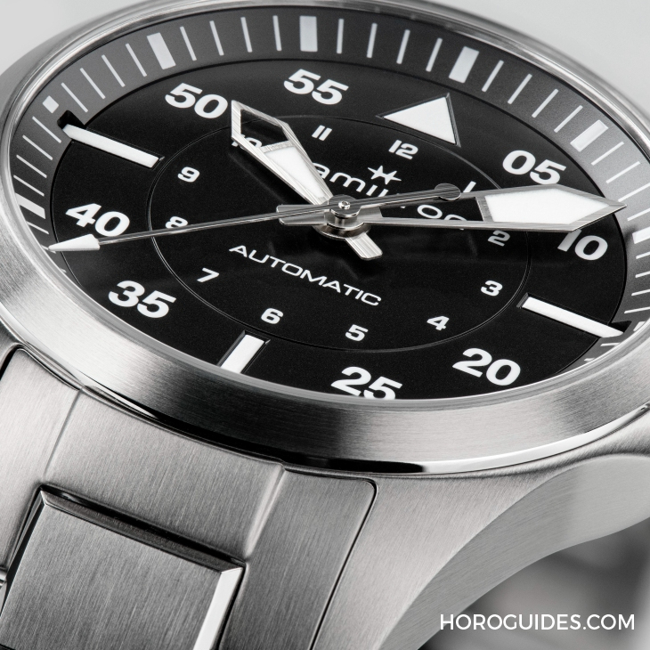 設計微調、新增尺寸,HAMILTON Khaki Aviation Pilot系列七款新作再現軍風-復刻表