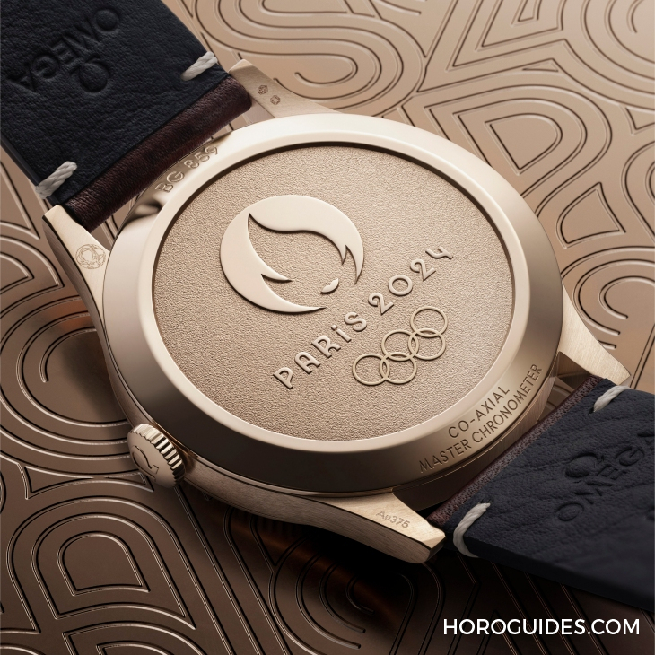 青銅金再現CK 859復古設計，向奧運獎牌致敬！ OMEGA加推巴黎2024年奧運會青銅金腕表-復刻表