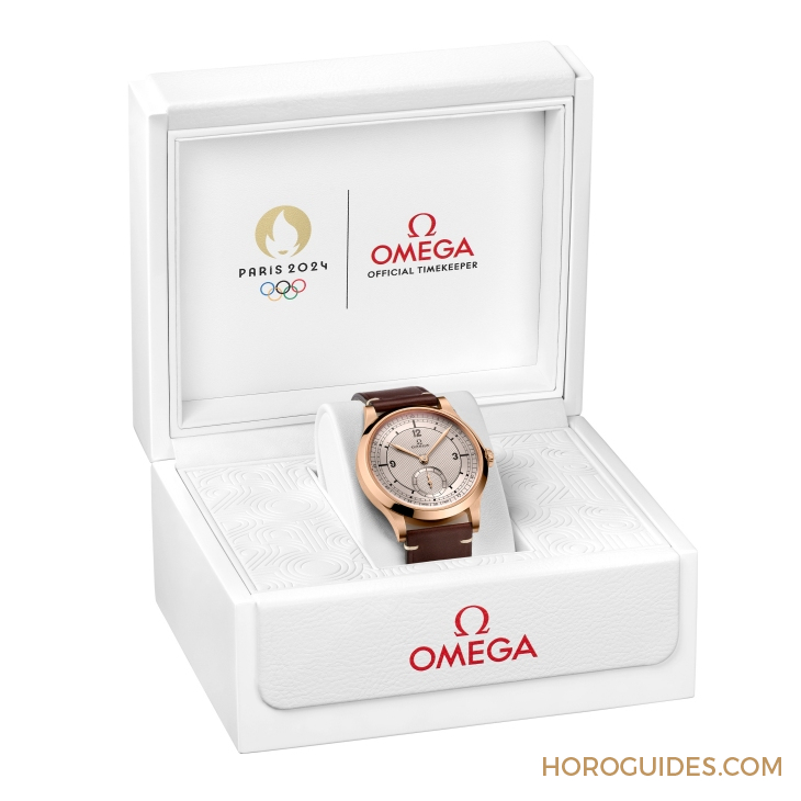 青銅金再現CK 859復古設計，向奧運獎牌致敬！ OMEGA加推巴黎2024年奧運會青銅金腕表-復刻表
