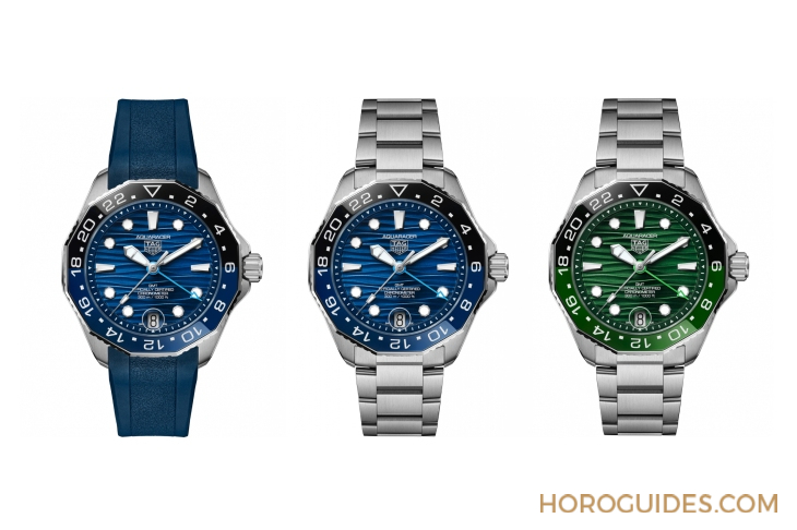 潛水猛將升級！ TAG HEUER推出全新Aquaracer Professional 300日期腕表與GMT腕表-復刻表