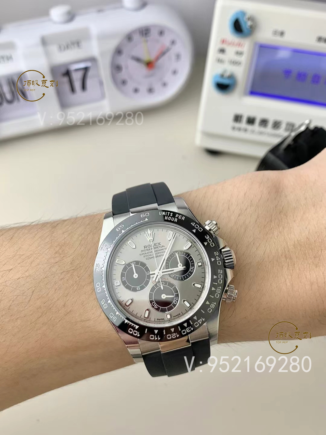 C廠勞力士4130白金水泥灰迪深度解析,重量對版嗎-復刻表