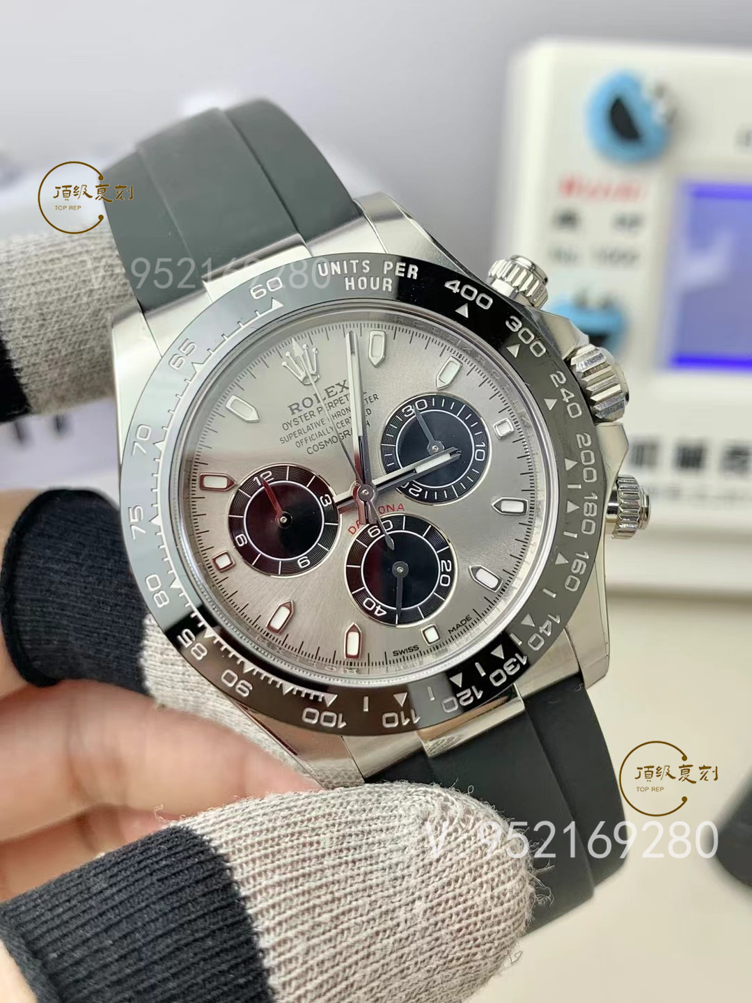 C廠勞力士4130白金水泥灰迪深度解析,重量對版嗎-復刻表