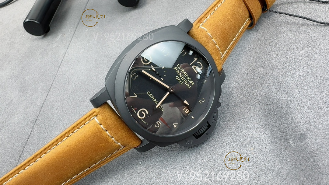 VS廠沛納海pam441黑陶瓷手表V3升級版是最高版本嗎-復(fù)刻表