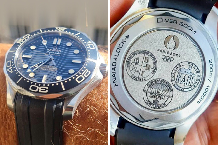 007手腕再次提前曝光新作？ 巴黎奧運會謎樣的OMEGA Seamaster黑面無日期款-復刻表