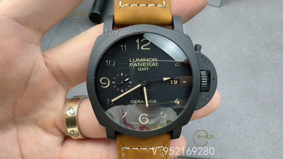 VS廠沛納海pam441黑陶瓷手表V3升級版是最高版本嗎-復(fù)刻表