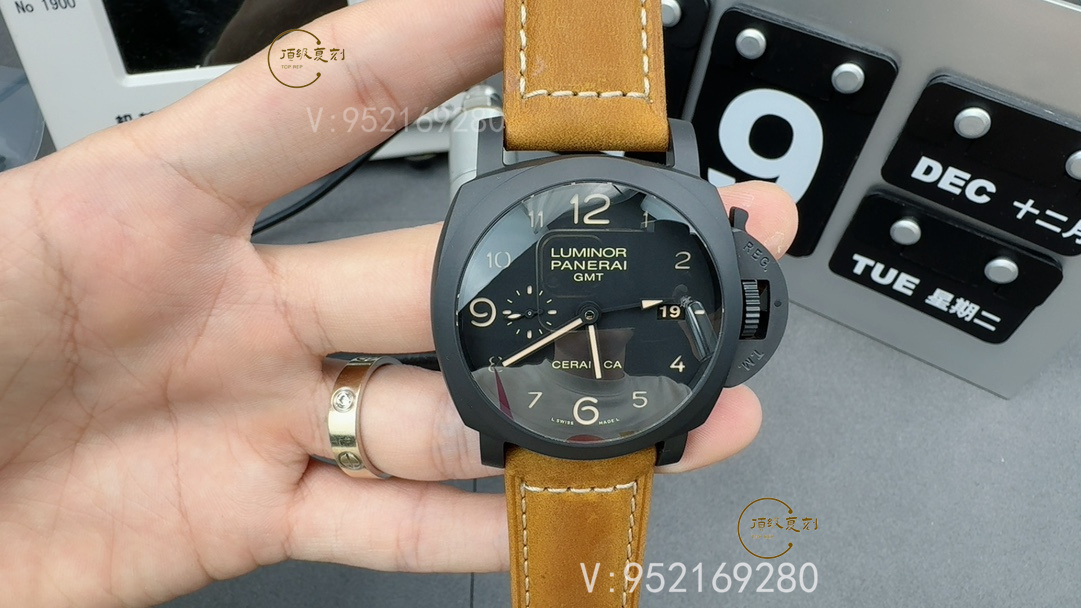 VS廠沛納海pam441黑陶瓷手表V3升級版是最高版本嗎-復(fù)刻表
