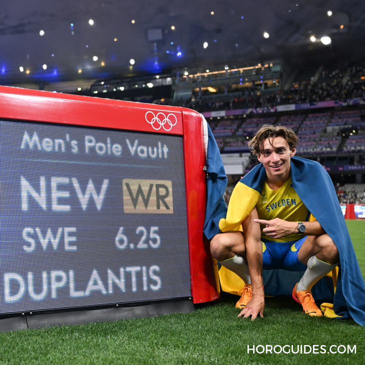 超輕鈦金！ OMEGA為奧運金牌得主Armand Duplantis推出新款Seamaster Aqua Terra Ultra Light-復刻表