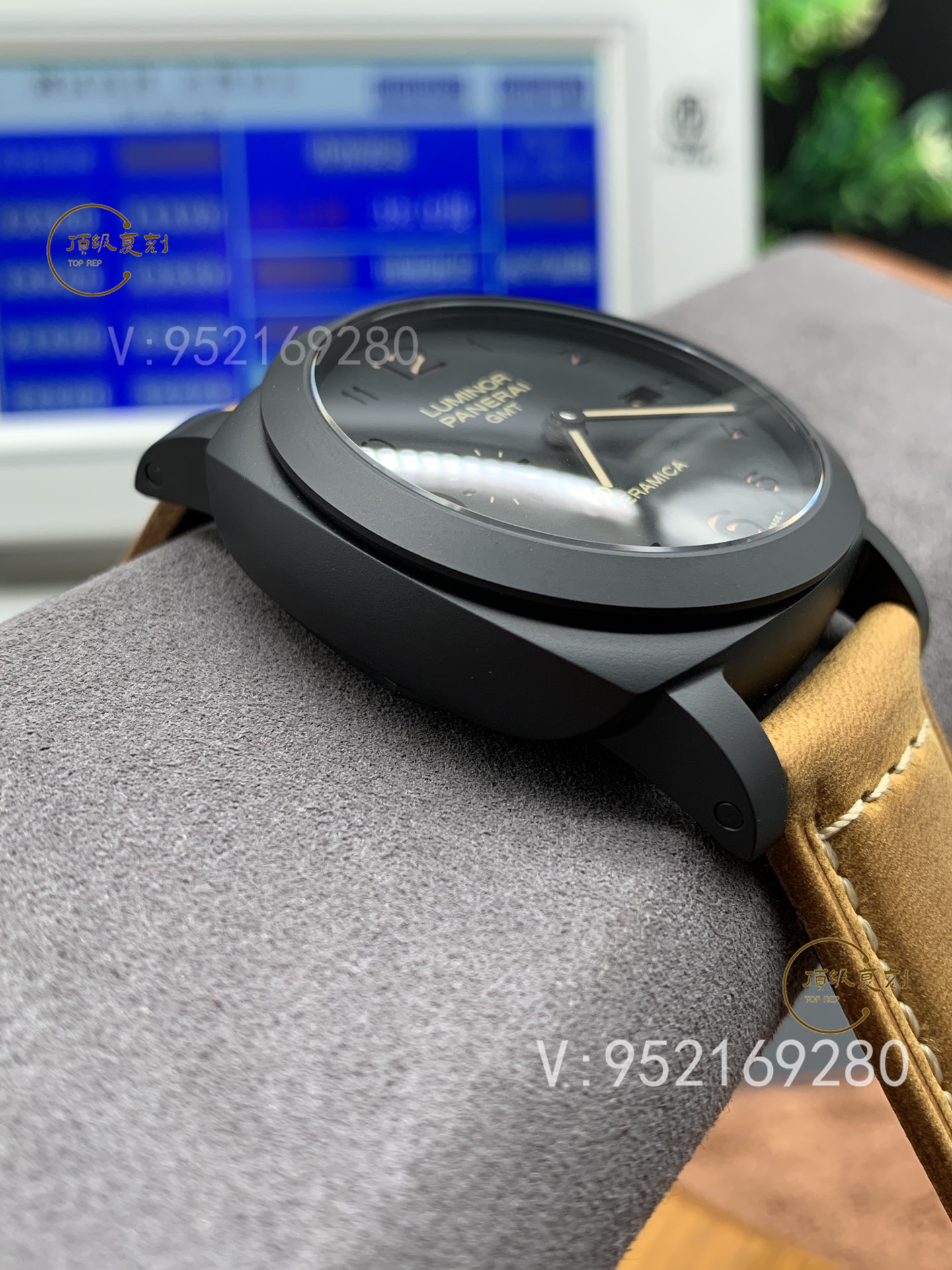 VS廠沛納海pam441黑陶瓷手表V3升級版是最高版本嗎-復(fù)刻表