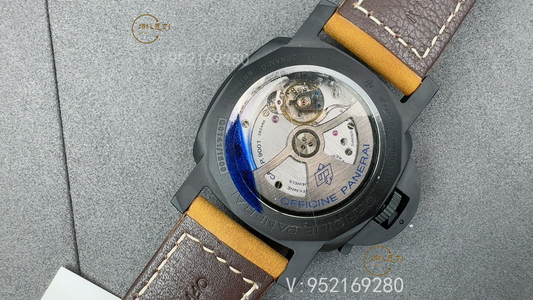 VS廠沛納海pam441黑陶瓷手表V3升級版是最高版本嗎-復(fù)刻表