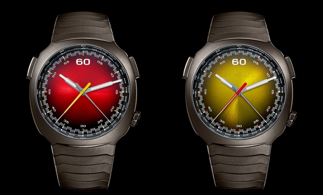 紅黃雙杰，競速新章|H. MOSER & CIE.推出Streamliner自動飛返計時秒表Alpine限量版-復刻表