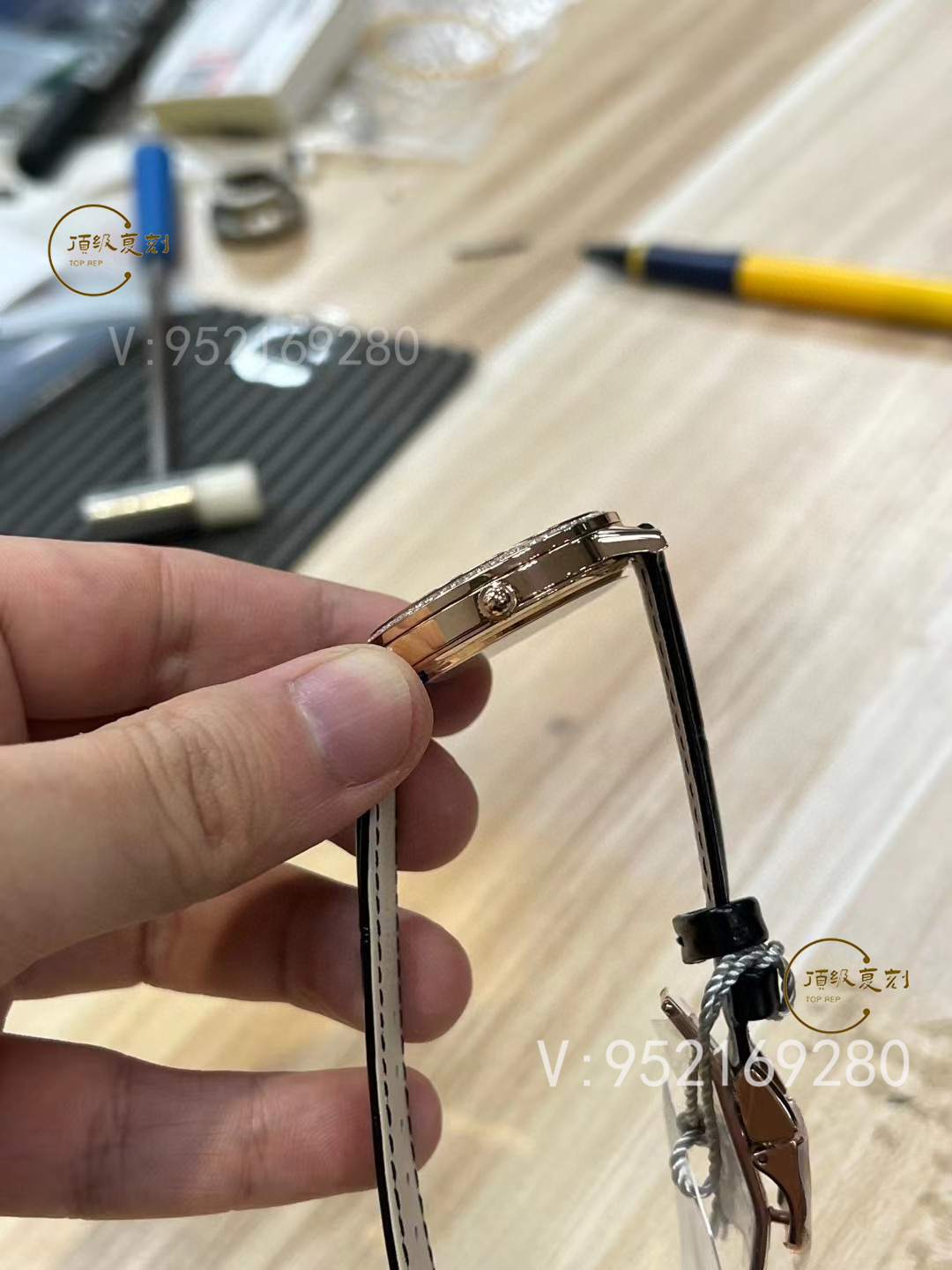 APS廠積家鉆圈約會系列玫瑰金殼做工評測，細節怎么樣-復刻表