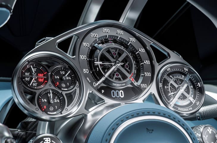 布加迪創新命名新作「陀飛輪」：BUGATTI Tourbillon超跑儀表設計別具一格-復刻表