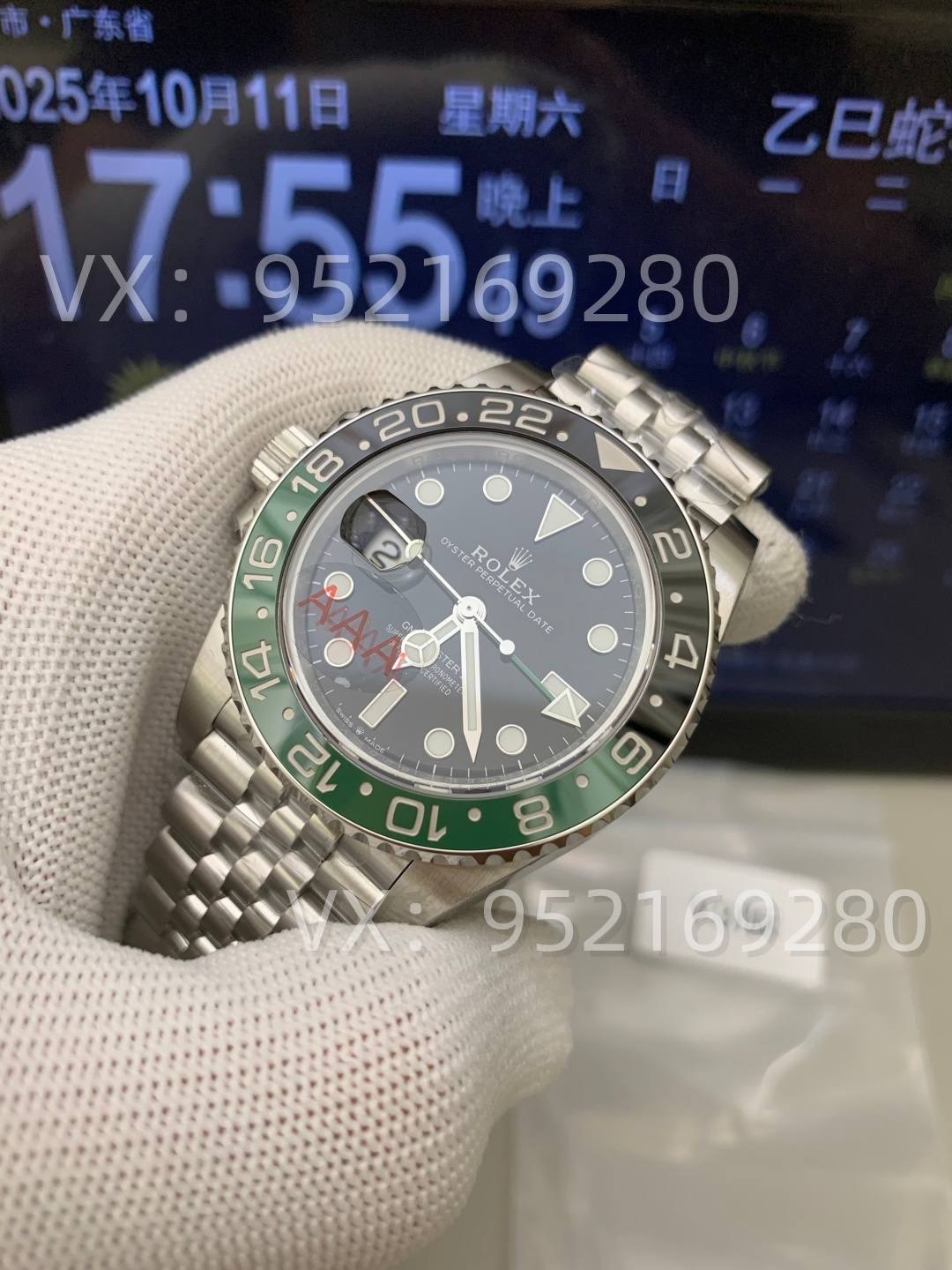 VS廠勞力士雪碧圈左撇子M126720VTNR-0001腕表V3版評測-復刻表