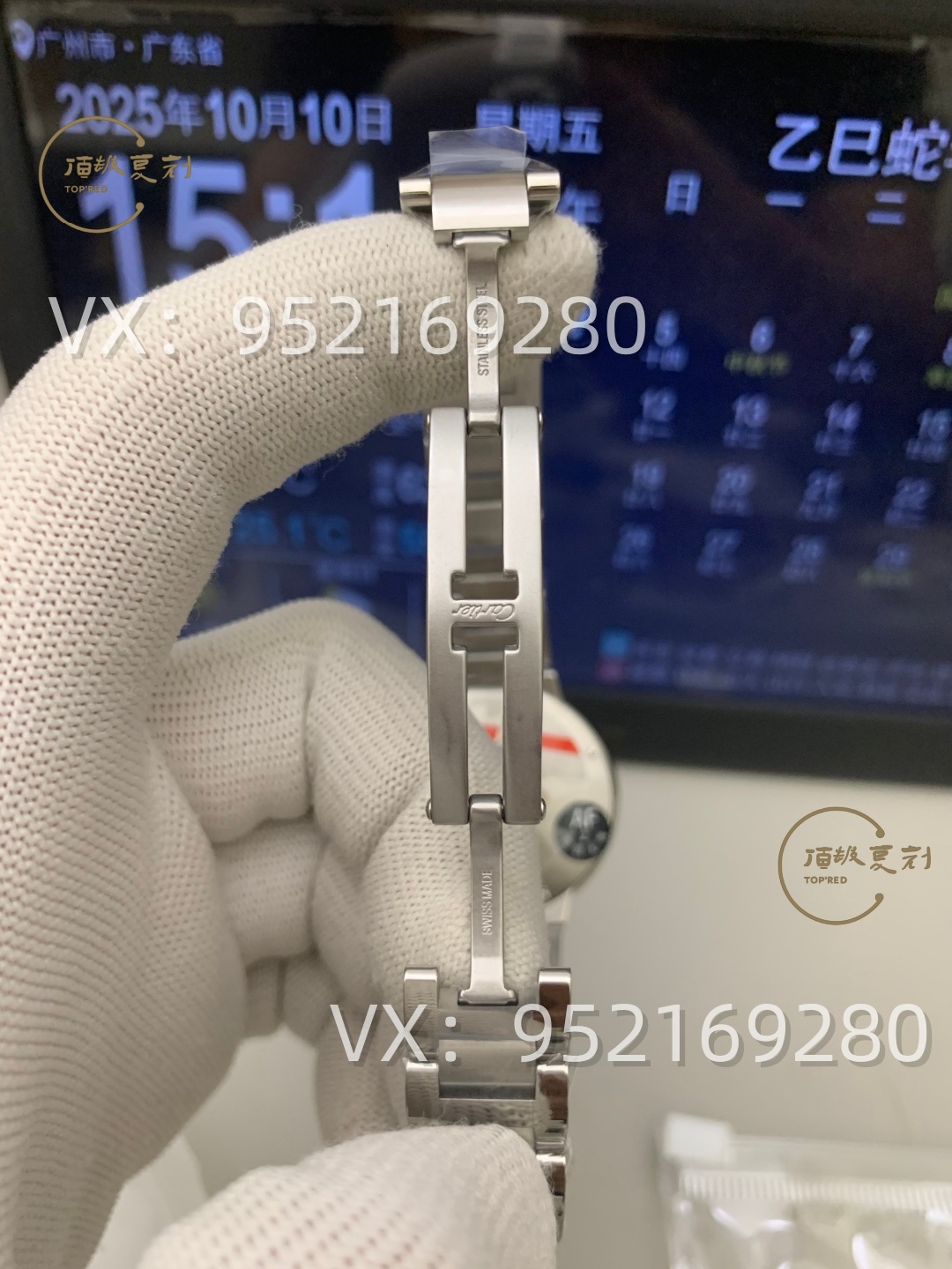 AF廠卡地亞33mm女士藍氣球怎么樣，076一檔機芯！-復刻表