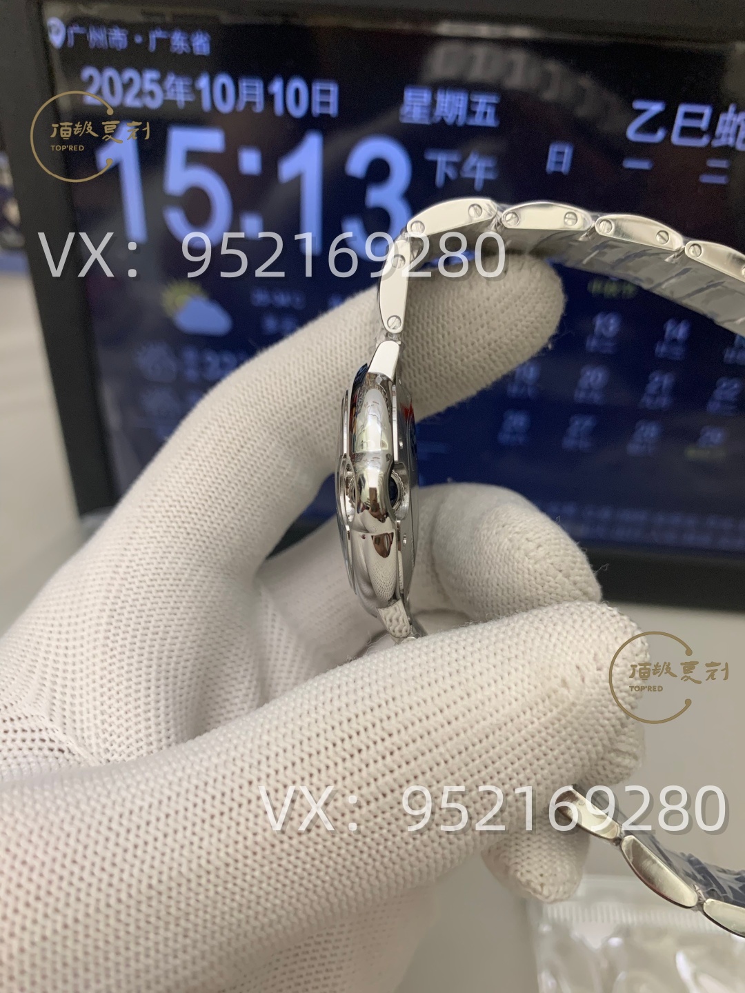 AF廠卡地亞33mm女士藍氣球怎么樣，076一檔機芯！-復刻表